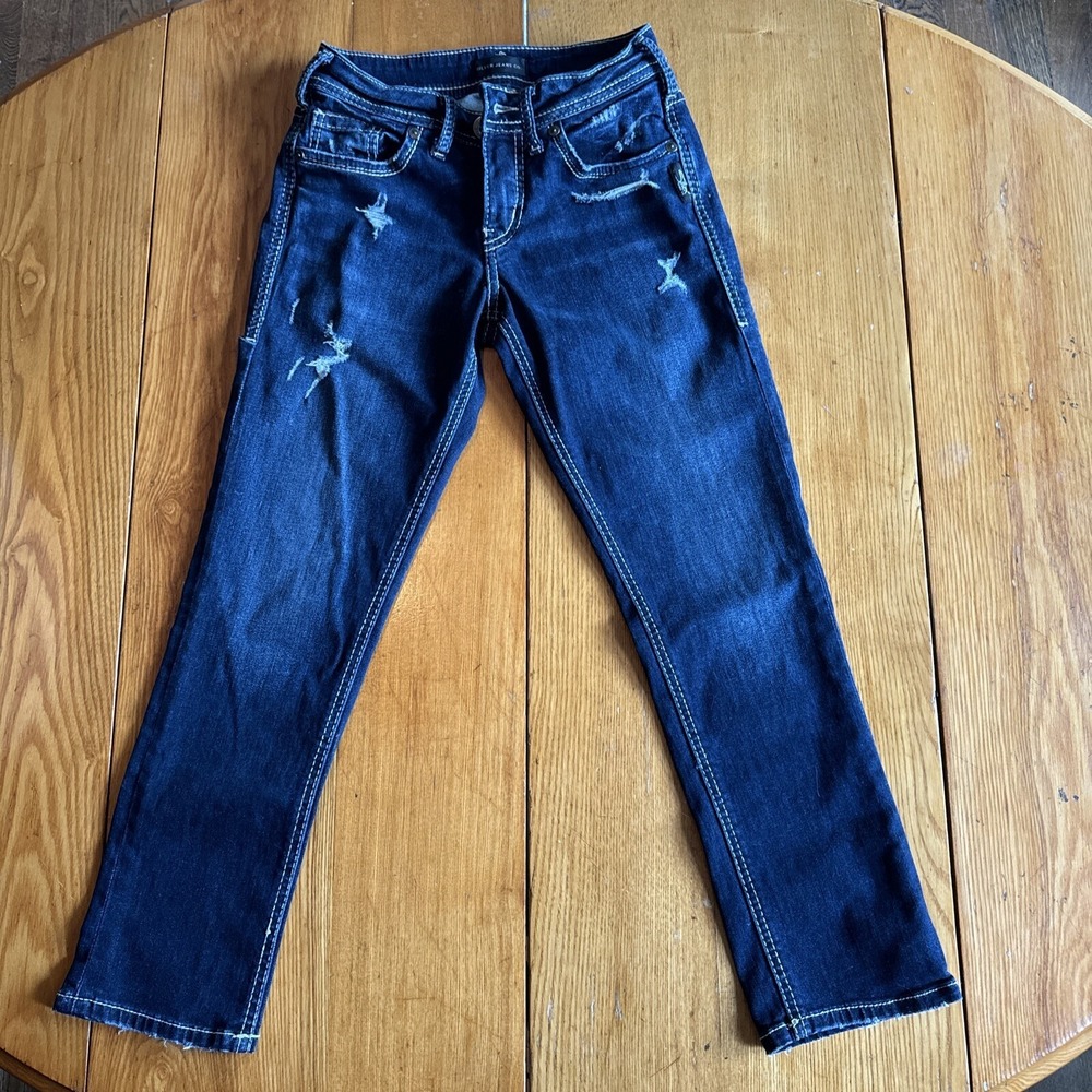 Silver Jeans Suki Capri 25x22.5